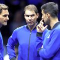 De la stânga la dreapta: Roger Federer, Rafael Nadal, Novak Djokovic // foto: Guliver/gettyimages