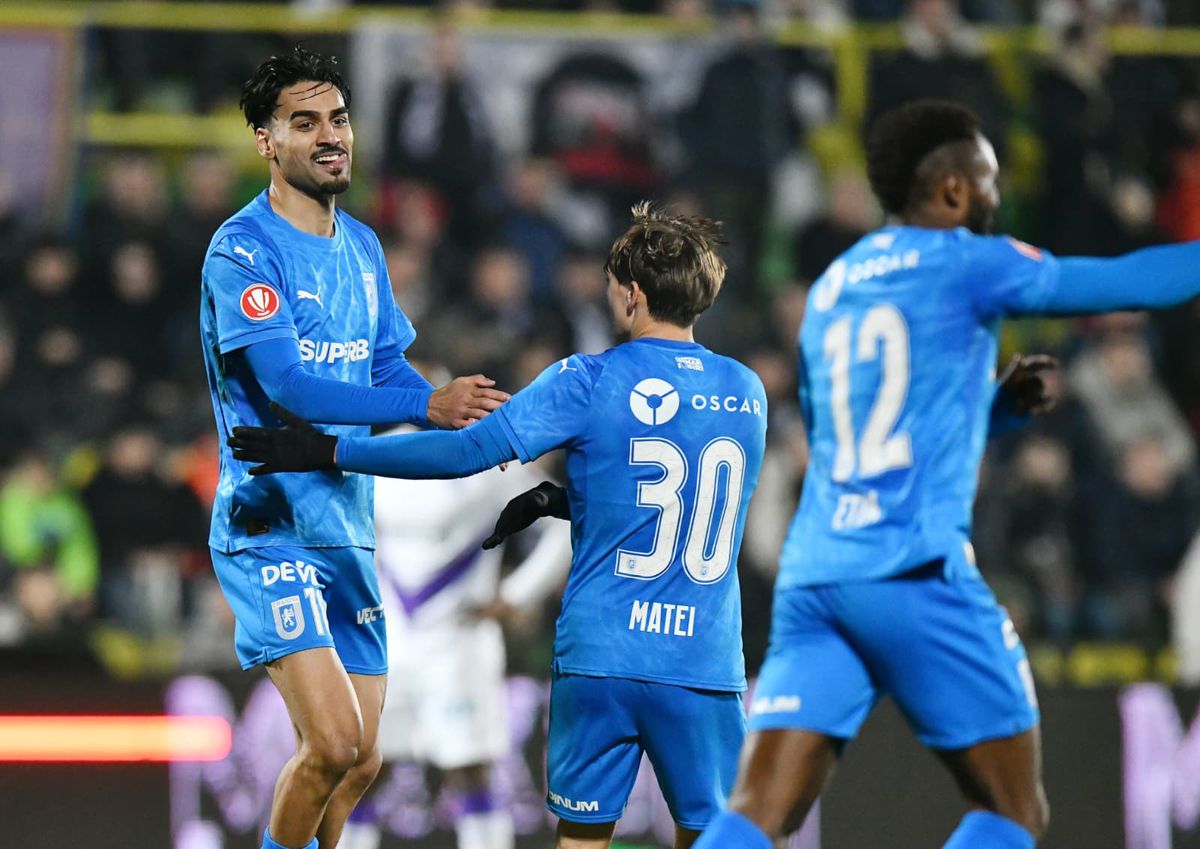 Filipe Coelho a debutat cu o victorie la Universitatea Craiova, 2-1 cu FC Argeș » Clasamentul ACUM
