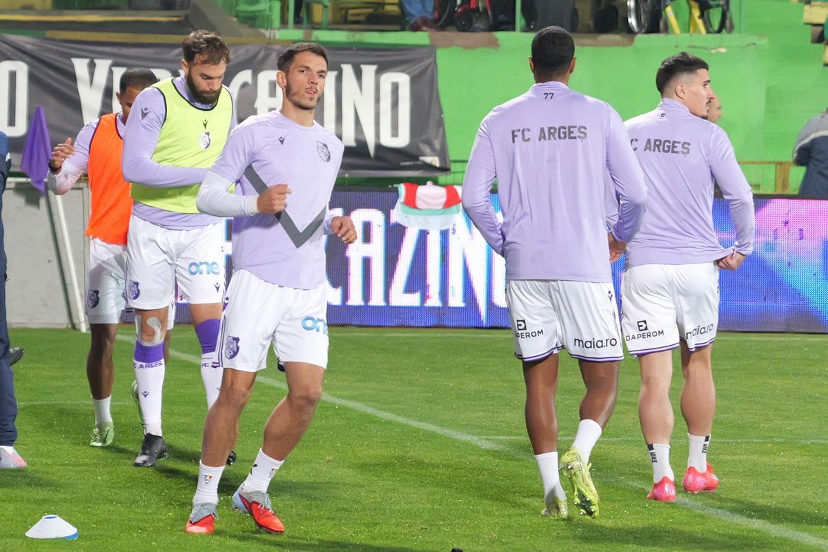 FC Argeș - Universitatea Craiova, imagini înaintea partidei de la Mioveni