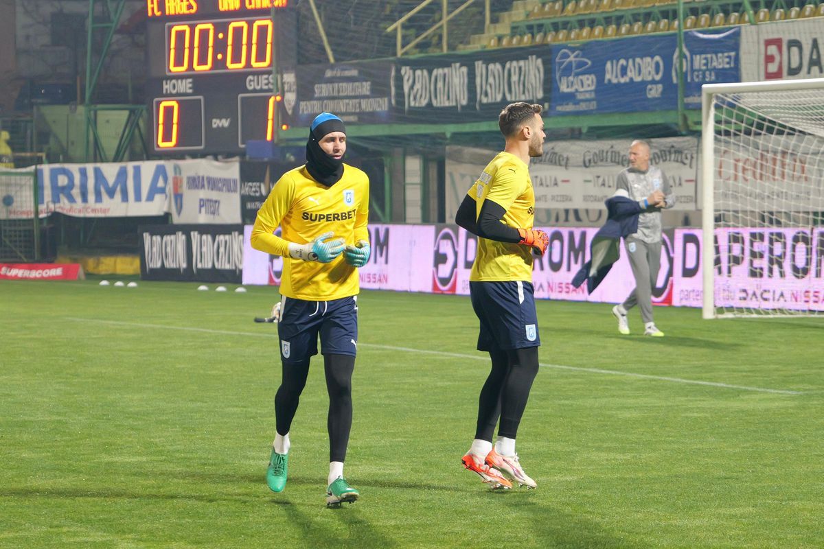 FC Argeș - Universitatea Craiova, imagini înaintea partidei de la Mioveni