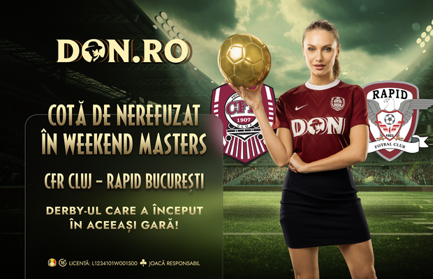 Don intră în derby cu o cotă de nerefuzat