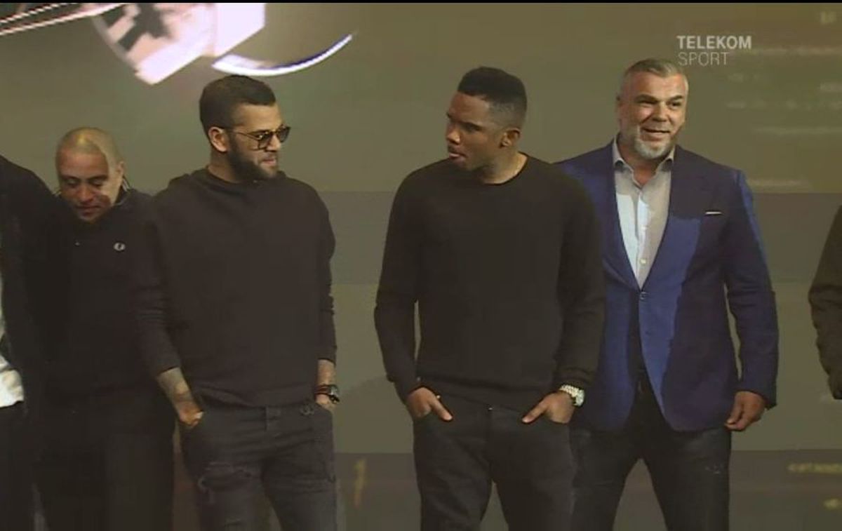 VIDEO Cosmin Olăroiu și Mirel Rădoi, în elita fotbalului mondial! Antrenorul și-a făcut apariția în stil mare, alături de Ronaldinho