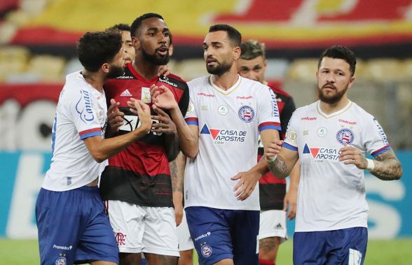 FLAMENGO - BAHIA 4-3. Rasism pe Maracana: „Închide gura, negrule!”. „E dezgustător!”