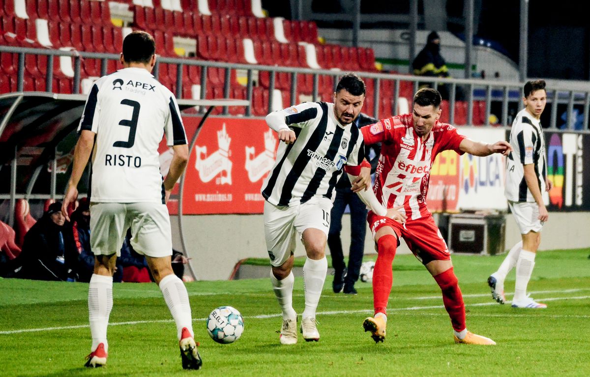 UTA - Astra Giurgiu 0-6. Giurgiuvenii au reușit scorul campionatului la Arad!