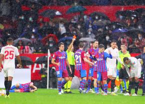 Barcelona n-a bătut-o nici pe Sevilla, deși a jucat jumătate de oră cu un om în plus » Gest reprobabil al lui Kounde