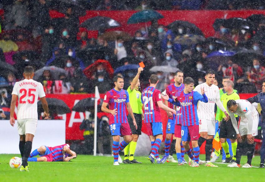 FC Sevilla și Barcelona au remizat, scor 1-1, într-un meci restant din runda cu numărul  4 a primei ligi spaniole.