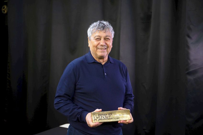 La 76 de ani, Mircea Lucescu a primit pentru a 5-a oară trofeul de „Antrenorul anului