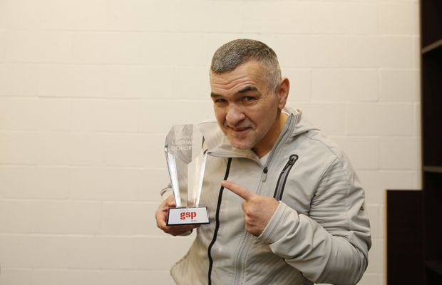 Leonard Doroftei, emoționat la primirea trofeului de Legendă GSP: „Nu credeam că se mai gândește cineva la mine”