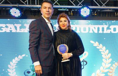 Mihaela, prima soție a lui Borcea, premiată la Gala Campionilor. Cine i-a stat alături