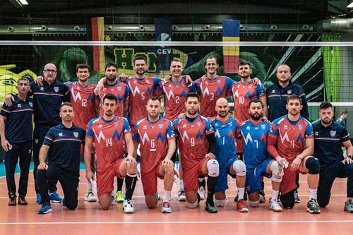 Voleibaliștii de la Steaua Foto CEV