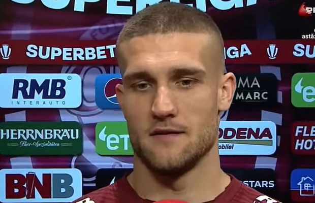 Daniel Bîrligea, după ce CFR a zdrobit-o pe U Cluj: „Nu sunt mulțumit de acest an. Puteam mai mult, știu valoarea mea, a echipei”