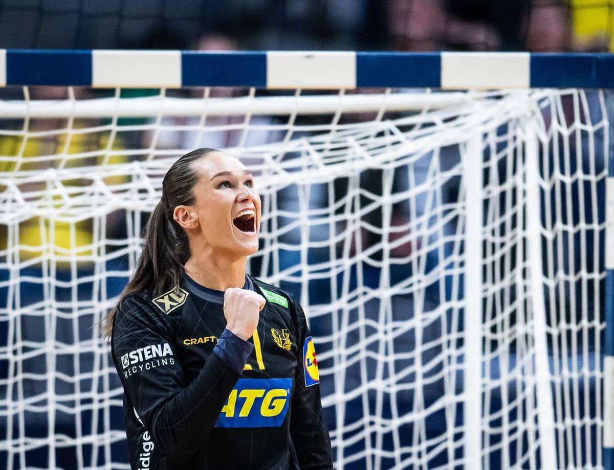 Mutare de top la CSM București » Superba portăriță Evelina Eriksson a semnat pentru următoarele două sezoane