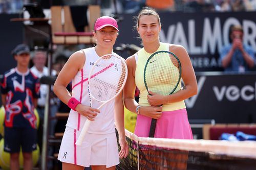 Aryna Sabalenka și Iga Swiatek/Foto: Getty Images