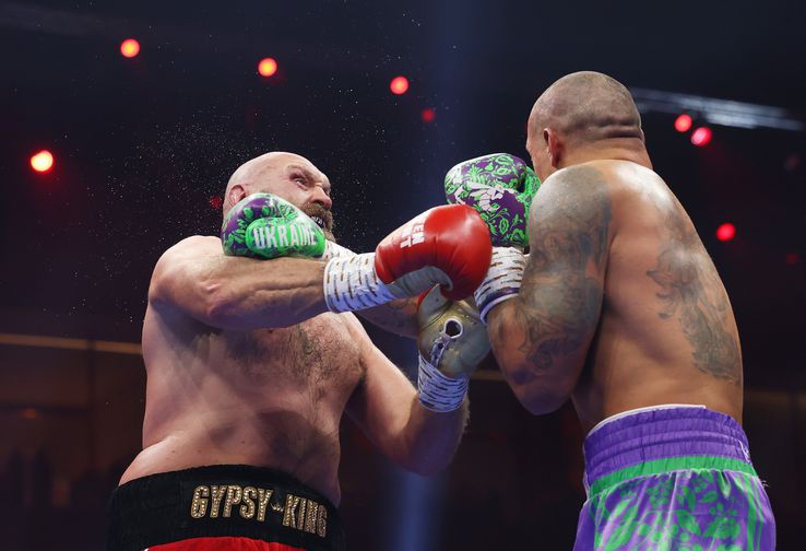 Oleksandr Usyk - Tyson Fury // FOTO: Guliver/GettyImages