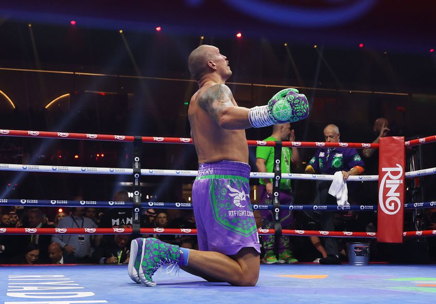 Oleksandr Usyk - Tyson Fury  // FOTO: Guliver/GettyImages