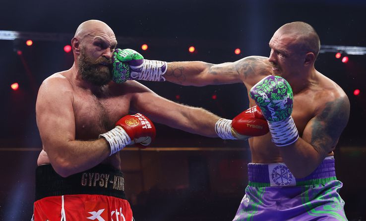 Oleksandr Usyk - Tyson Fury // FOTO: Guliver/GettyImages