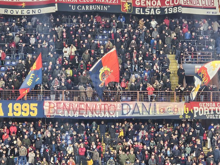 Atmosferă la Genoa - Napoli/ foto GSP