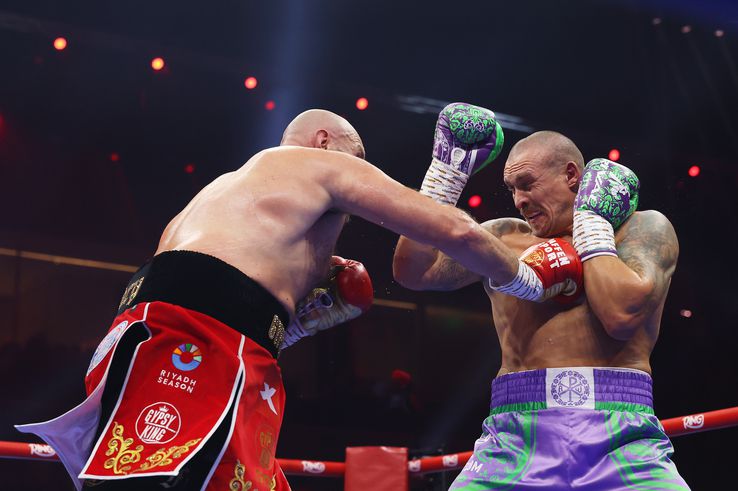 Oleksandr Usyk - Tyson Fury // FOTO: Guliver/GettyImages