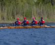 Georgeta Andrunache, alături de Doina Ignat, Elisabeta Lipă și Viorica Susanu, antrenament în 2004 Foto: GSP