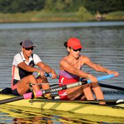 Georgeta Andrunache și Viorica Susanu, antrenament în 2012 Foto: GSP