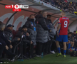 Daniel Bîrligea, furios după ce a fost schimbat în FCSB - Rapid