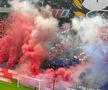 Atmosfera la FCSB - Rapid + Scenografia celor din Peluza Nord a roș-albaștrilor/ foto: GSP