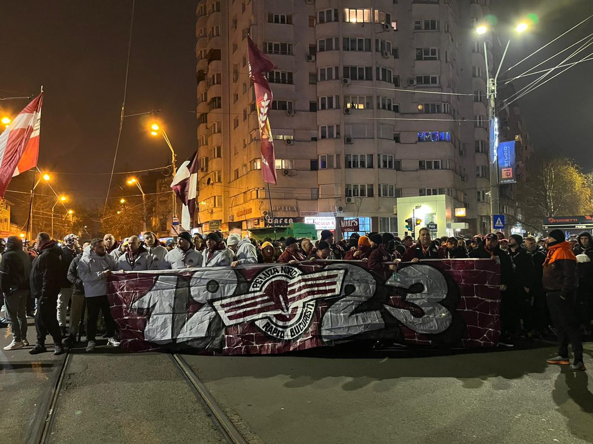 Fanii Rapidului înainte de FCSB - Rapid, etapa #21