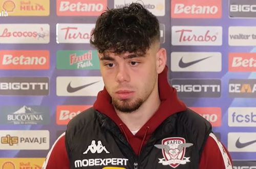 VIDEO Andrei Borza, la primul meci ca titular la Rapid după 4 luni: „Asta ne-a costat cu FCSB”