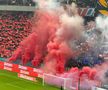 Atmosfera la FCSB - Rapid + Scenografia celor din Peluza Nord a roș-albaștrilor/ foto: GSP