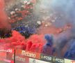 Atmosfera la FCSB - Rapid + Scenografia celor din Peluza Nord a roș-albaștrilor/ foto: GSP