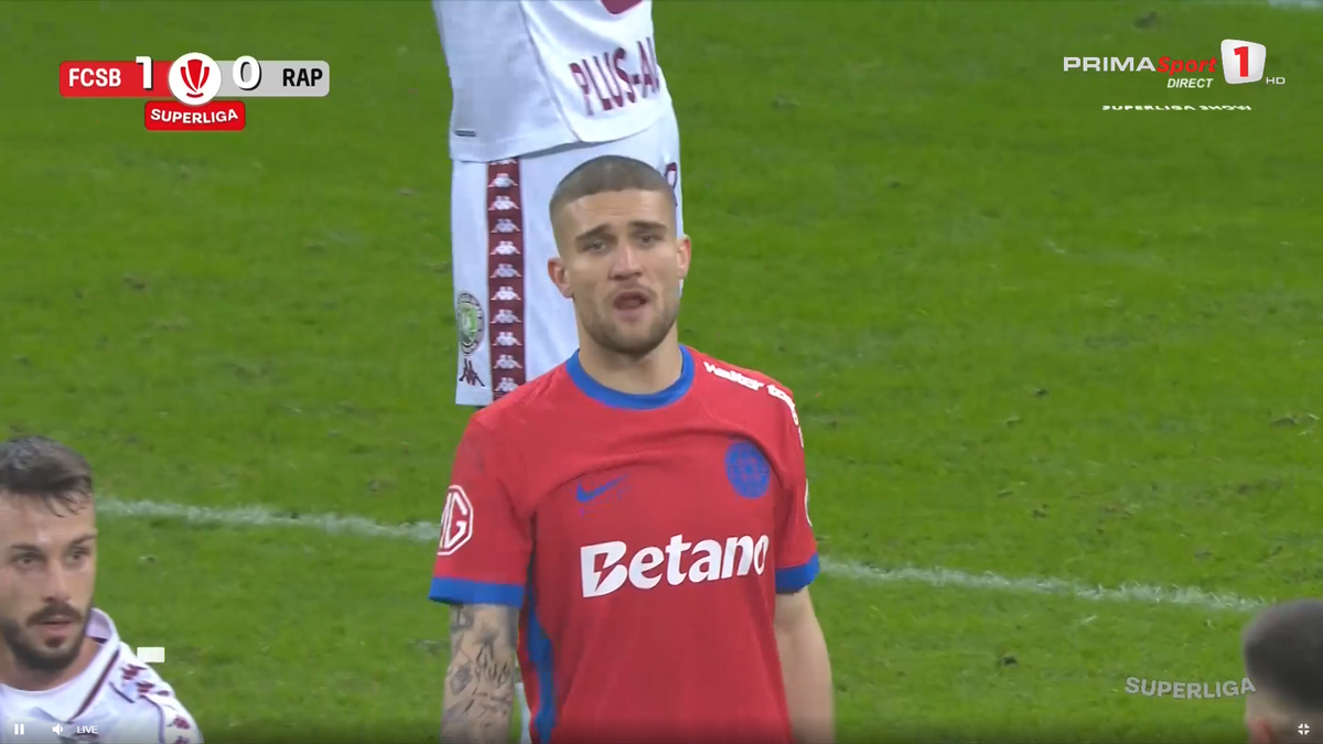 „Băi Bîrligea!” » Gigi Becali i-a răspuns prompt golgheterului, după protestul din FCSB - Rapid: „Ce nu știe el...”