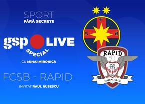 FCSB - Rapid » Ultimul derby din acest an! Comentăm la GSP Live Special cu Mihai Mironică și Raul Rusescu