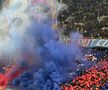 Atmosfera la FCSB - Rapid + Scenografia celor din Peluza Nord a roș-albaștrilor/ foto: GSP
