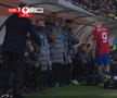 Daniel Bîrligea, furios după ce a fost schimbat în FCSB - Rapid