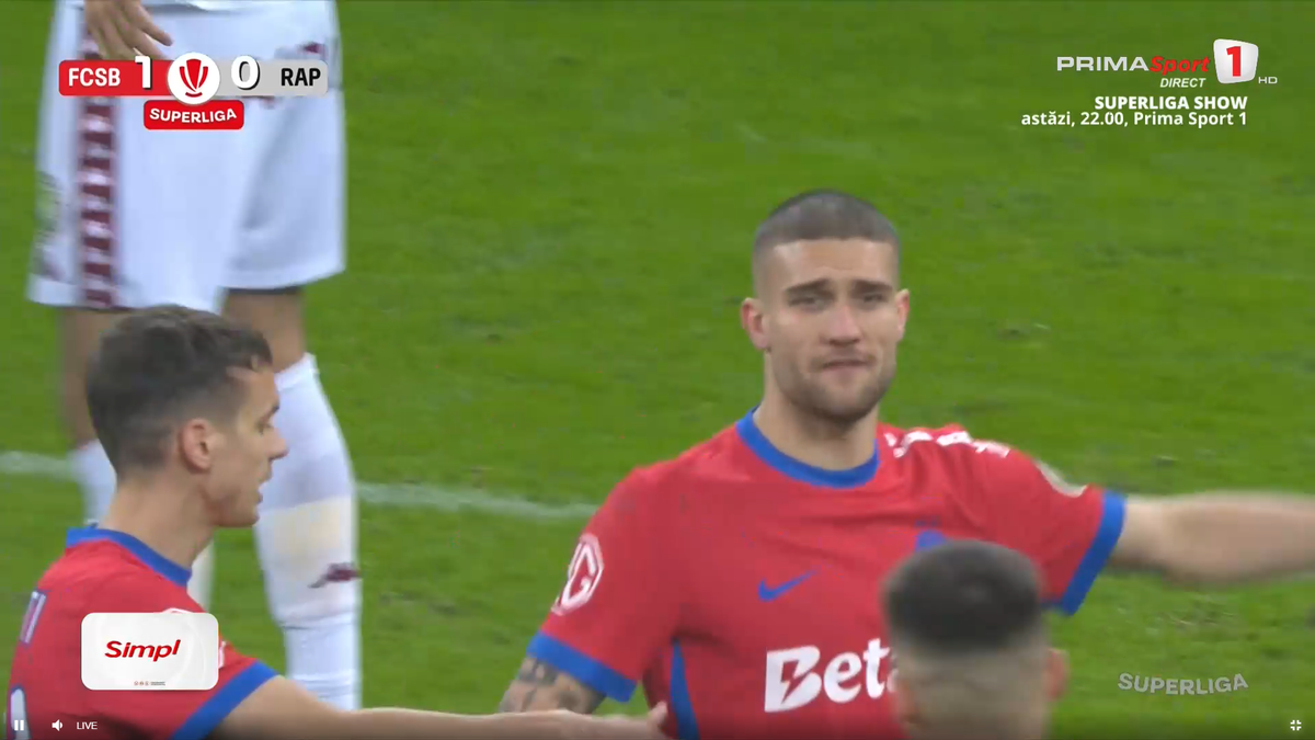 „Băi Bîrligea!” » Gigi Becali i-a răspuns prompt golgheterului, după protestul din FCSB - Rapid: „Ce nu știe el...”