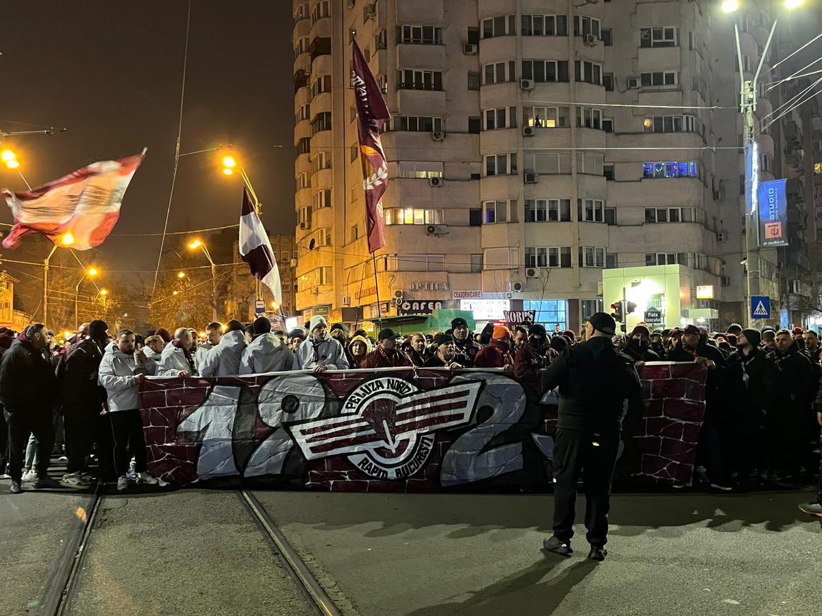 Fanii Rapidului înainte de FCSB - Rapid, etapa #21