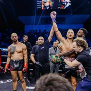 Andrew Tate versus Chase DeMoor / sursă foto: Instagram @ misfitsboxing