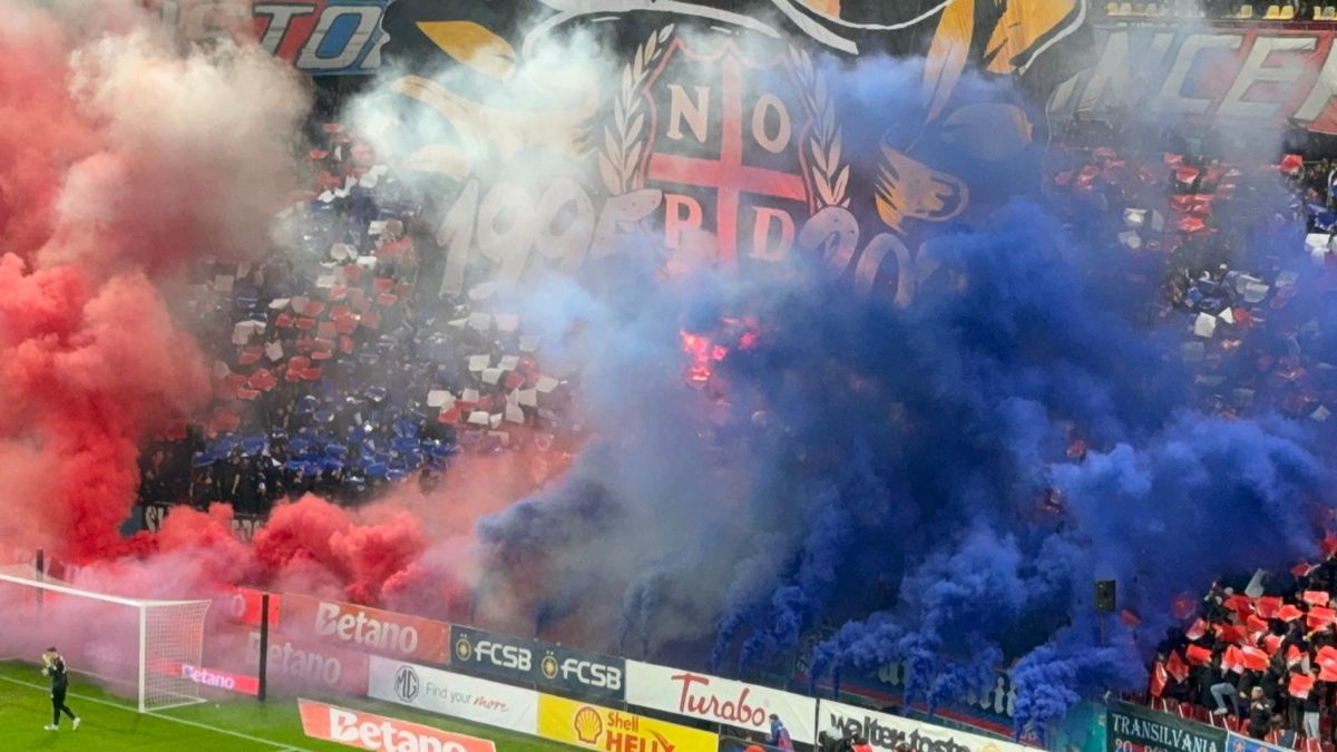 Rapid, executată după o fază pictată! FCSB, 6 pase consecutive pentru un gol fabulos pe Arenă