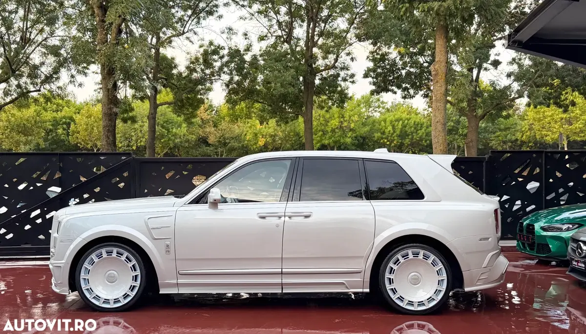 Rolls-Royce-ul Cullinan Mansory al lui Mirel Rădoi, ridicat de platformă în Capitală