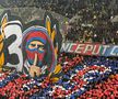 Atmosfera la FCSB - Rapid + Scenografia celor din Peluza Nord a roș-albaștrilor/ foto: GSP