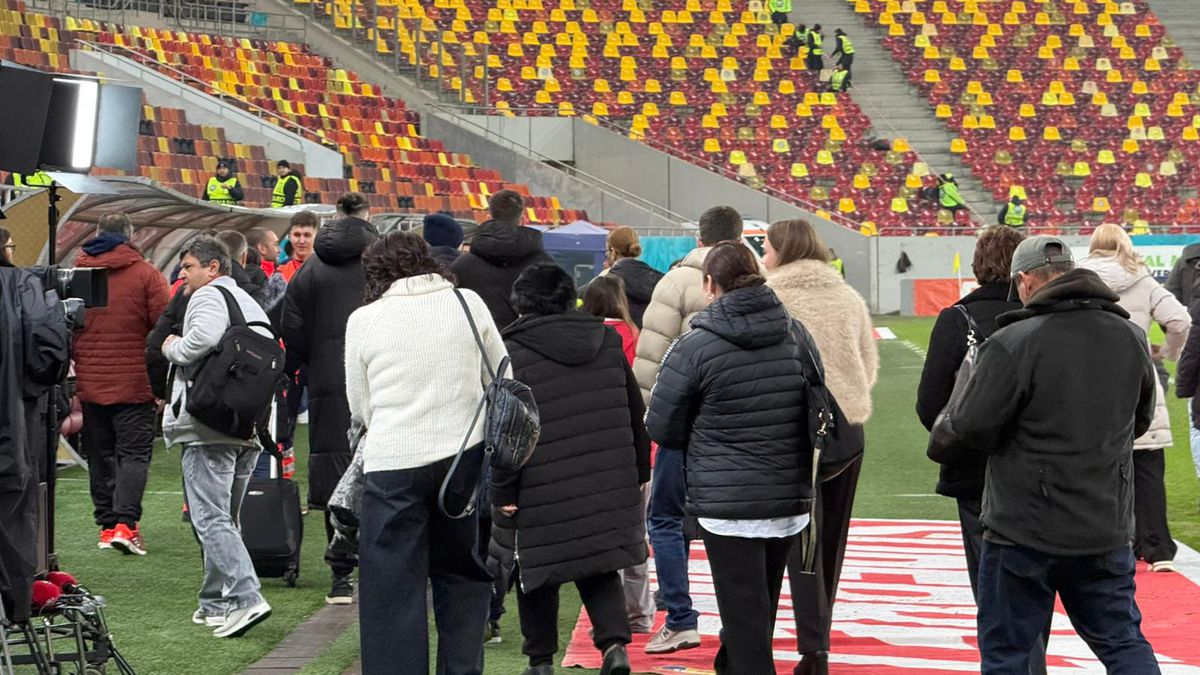 Imagini înainte de FCSB - Rapid, etapa #21