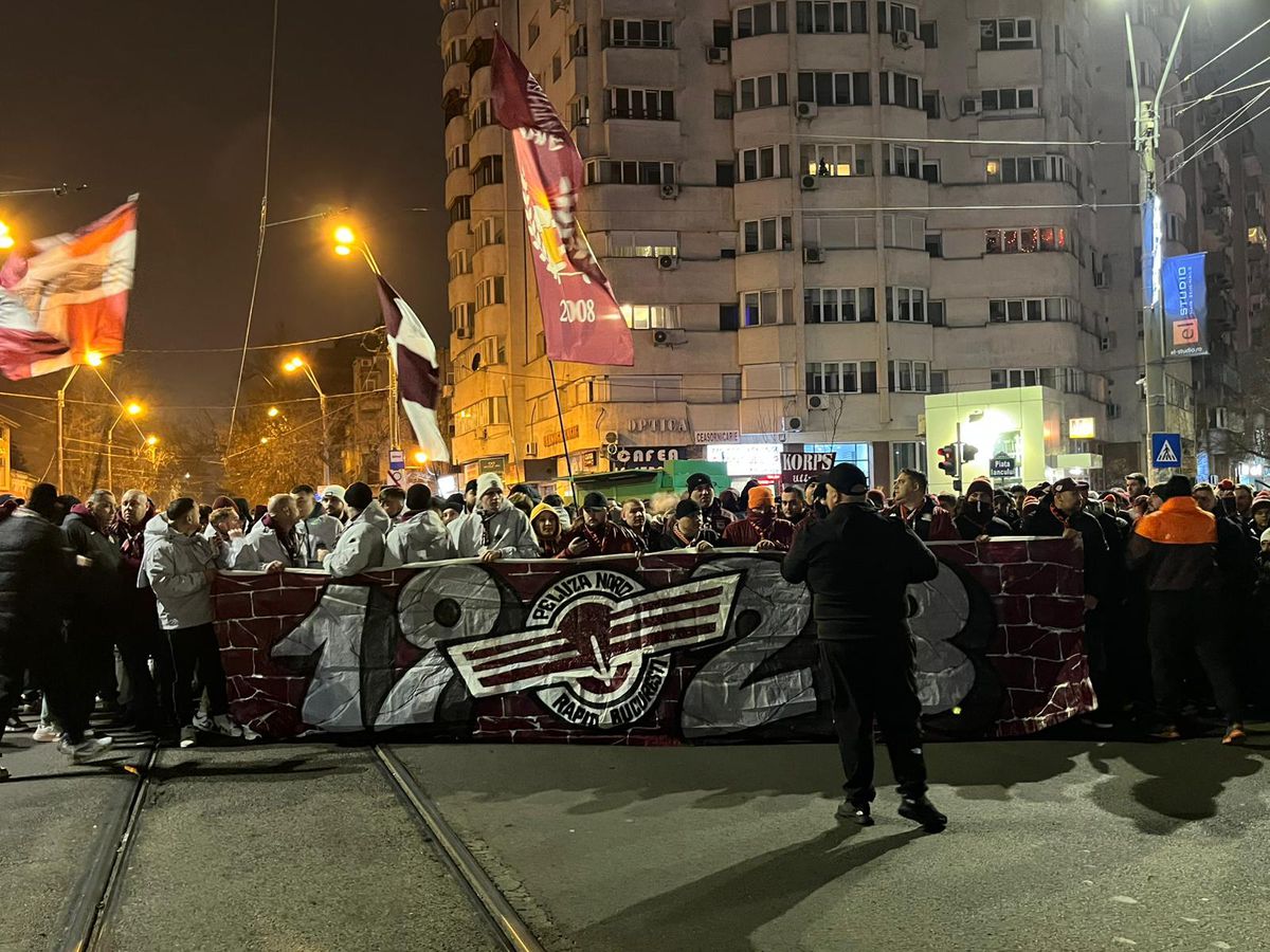 Fanii Rapidului înainte de FCSB - Rapid, etapa #21