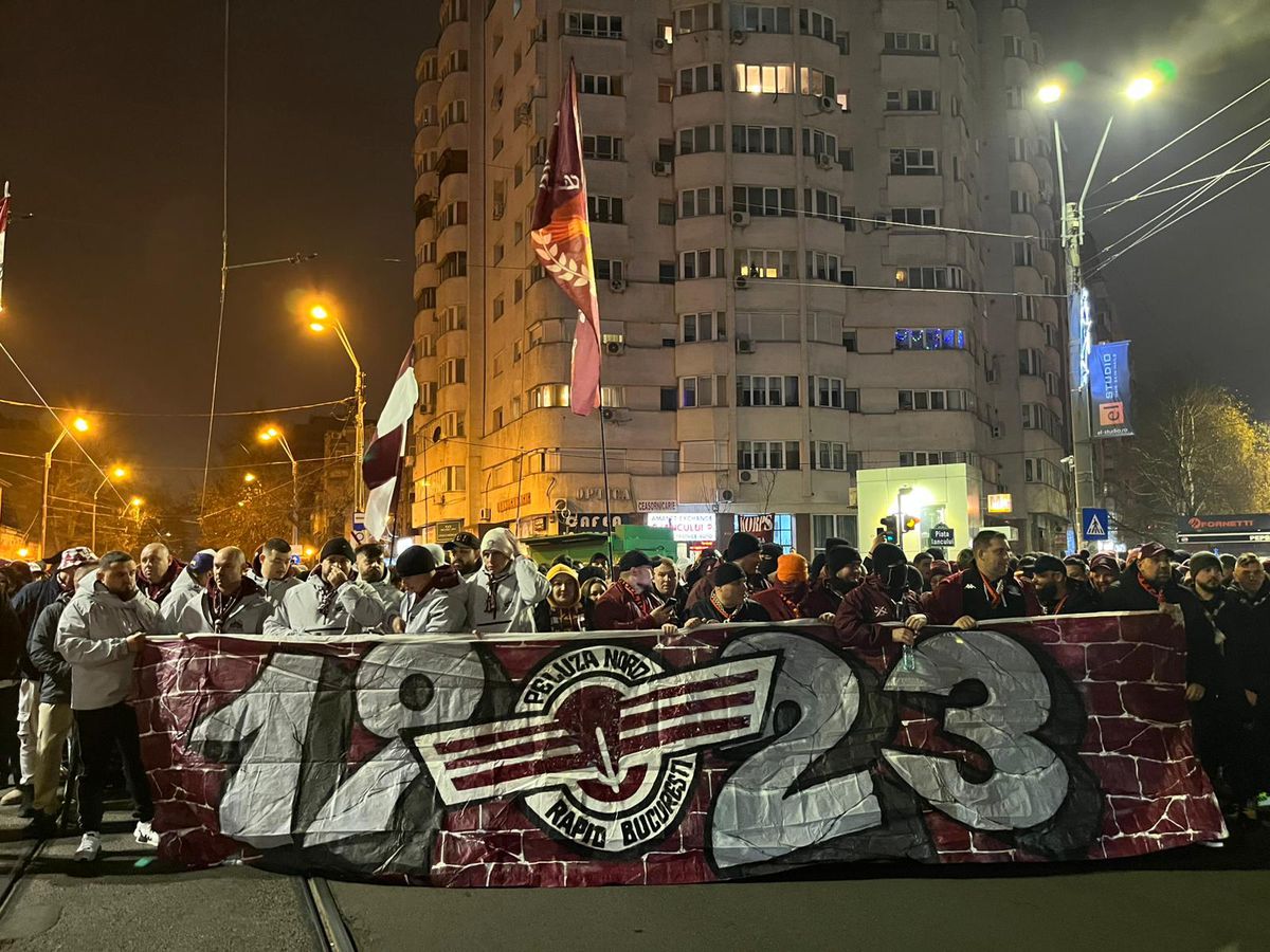 Fanii Rapidului înainte de FCSB - Rapid, etapa #21