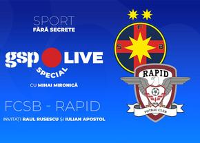 FCSB - Rapid » Ultimul derby din acest an! Comentăm la GSP Live Special cu Raul Rusescu și Iulian Apostol
