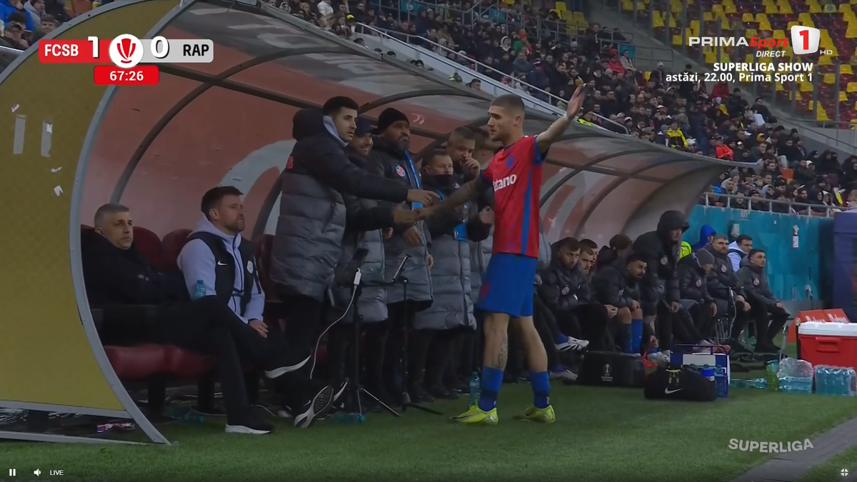 „Băi Bîrligea!” » Gigi Becali i-a răspuns prompt golgheterului, după protestul din FCSB - Rapid: „Ce nu știe el...”