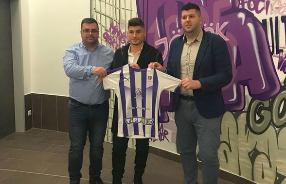 Andreas Calcan a fost prezentat la Ujpest! Câți bani a primit Viitorul