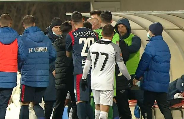 Markovic, acuzații de rasism, după Chindia - Clinceni 2-1: „Mă loveau fără minge, din «țigan» nu m-au scos tot meciul”