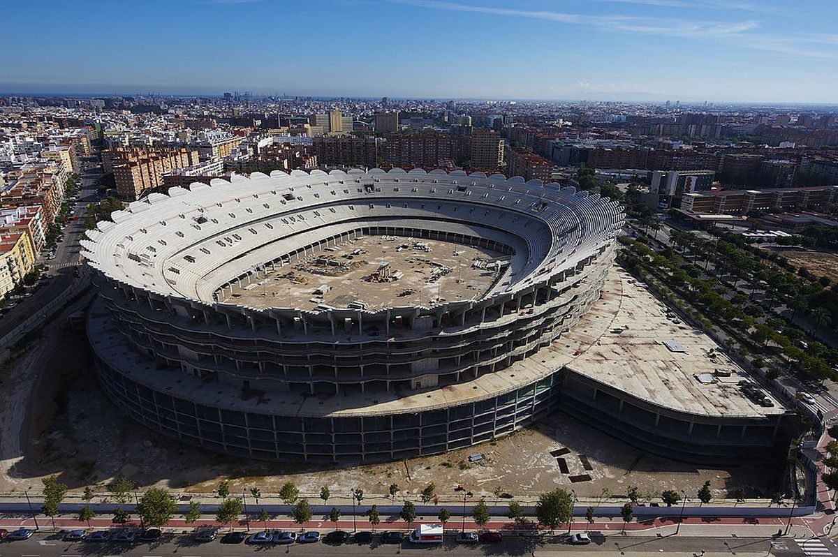 „Nou Mestalla”, arena la care visează Valencia / FOTO: Guliver/GettyImages