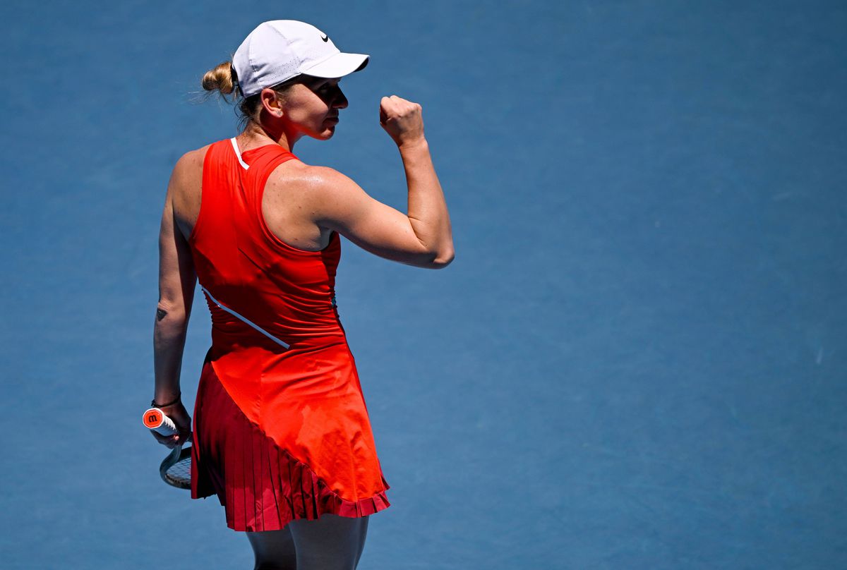 Cum a fost surprins Toni Iuruc în tribune la meciul Simonei Halep de la Australian Open 2022