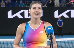 Sorana Cîrstea s-a adresat spectatorilor după calificarea în optimile Australian Open: „Vă mulțumesc că ați rămas până la ora asta!”